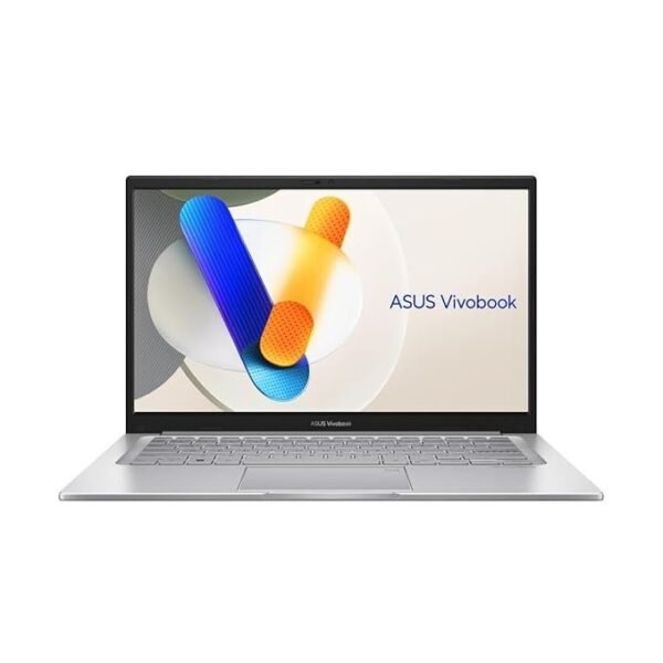 ASUS Vivobook 14, (i5 14th Gen) Intel Core 5 120U, Thin & Light Laptop(16GB RAM/512GB SSD/FHD/14/60Hz/Fingerprint Reader/M365 Basic (1Year)*/Office Home 2024/Cool Silver/1.4 Kg) X1404VAP-EB541WS