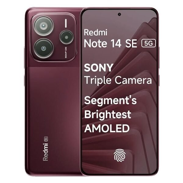 Redmi Note 14 SE 5G, Crimson Art (6GB, 128GB)