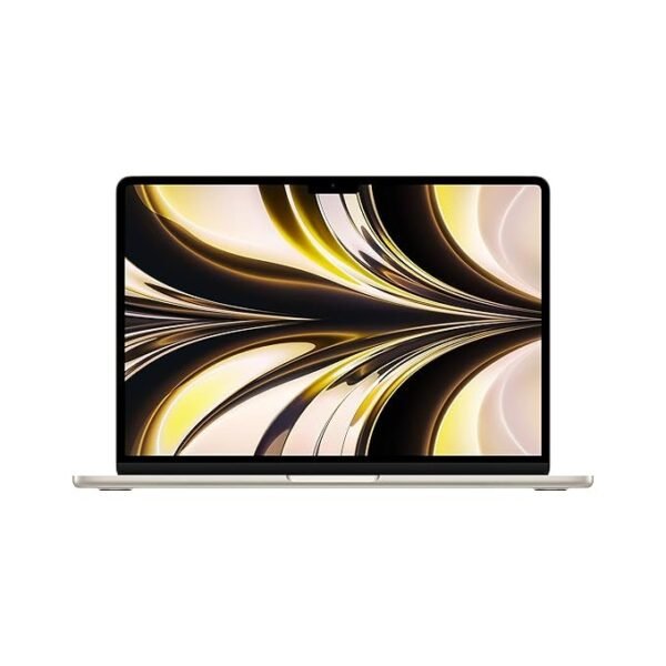 2022 Apple MacBook Air Laptop with M2 chip: 13.6-inch Liquid Retina Display, 16GB RAM, 256GB SSD Storage, Backlit Keyboard, 1080p FaceTime HD Camera. Works with iPhone and iPad; Starlight